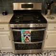 thumbnail image 3 of Carolines Treasures DAC2554KTWL 25 x 15 in. Schnauzer Hippie Dawg 100 Percent Cotton Kitchen Towel, 3 of 5