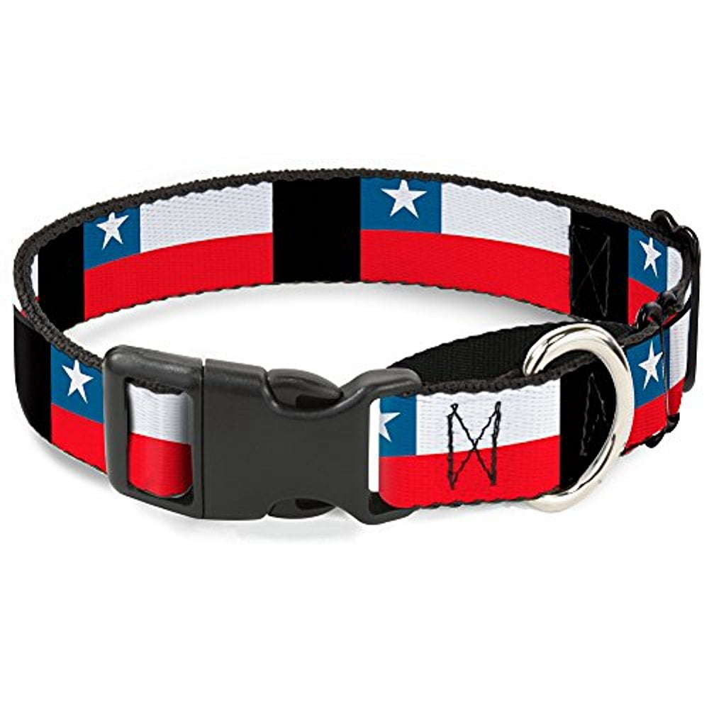 Buckle-Down Chile Flags Martingale Dog Collar