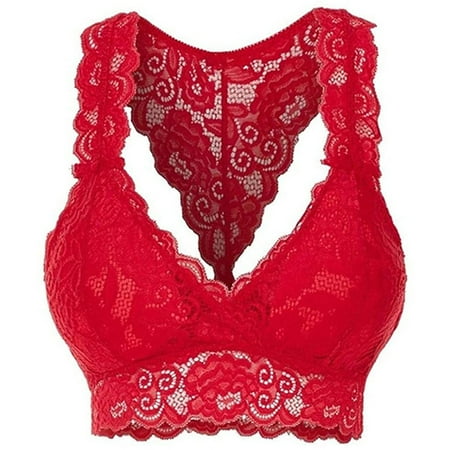 

fanshao Bra Sexy Stretchable Women Floral Lace Underwear for Home
