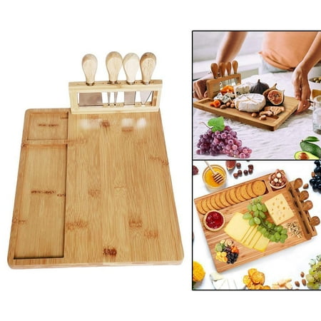 

Party Bamboo Serving Paddle Board Kitchen Cutting Bamboo Cheese Board