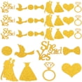 thumbnail image 2 of 1 Bag Table Scatter Confetti Wedding Party Decoration Confetti Romantic Confetti, 2 of 9