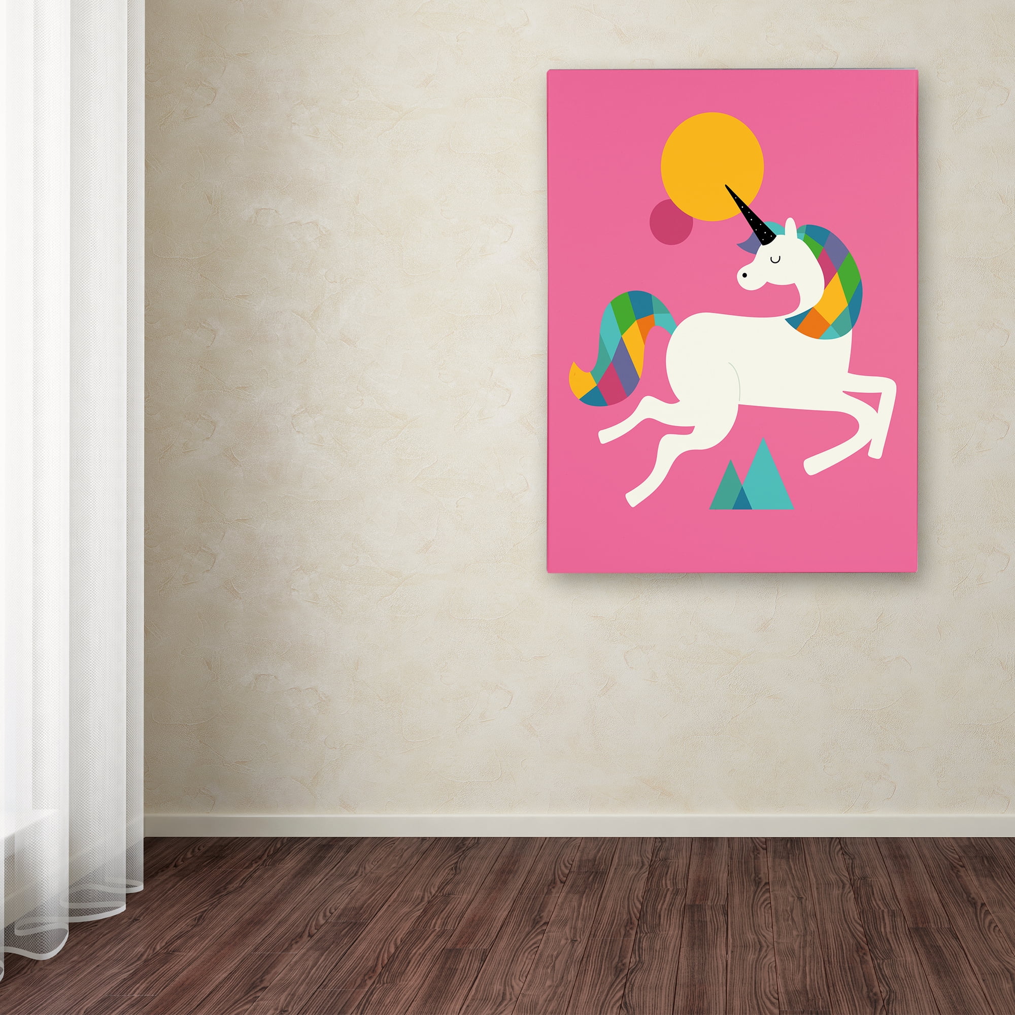 Andy Westface 'To Be A Unicorn' Canvas Art