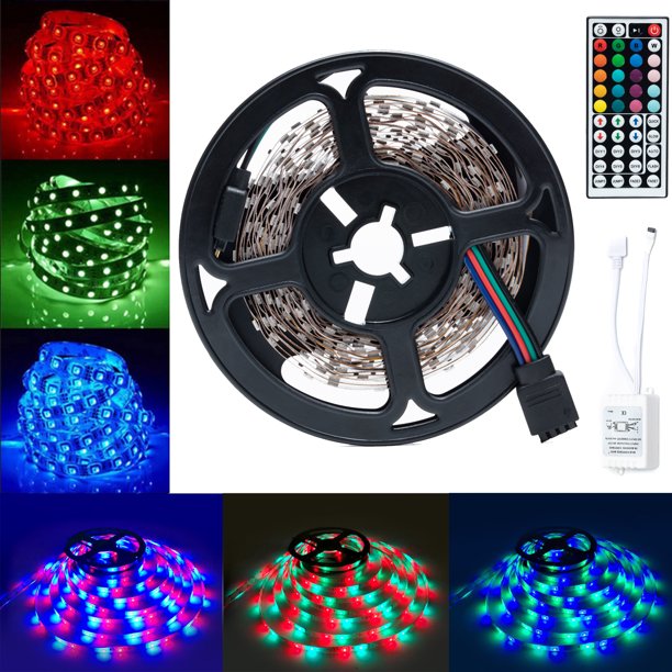 YouLoveIt 16.4ft LED Light Strip 300 LED SMD 3528 LEDs, Multi Color