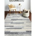 thumbnail image 6 of Bashian Luminous Lachlan 8'6" x 11'6" Hand Tufted Area Rug in Ivory and Gray, 6 of 6