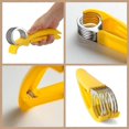 thumbnail image 5 of Trancheuse de Banane, Trancheuse Manuelle d'Aliments Clairsemés en Acier Inoxydable-1/2 Pcs, 5 of 5