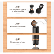 i Cafilas Portable Espresso Coffee Machine Maker 20 Bar