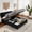 Black+Chenille+Cotton, variant on LOOM Queen Size Storage Upholstered Hydraulic Platform Bed with Integrated Headboard,Chenille Fabric,Black