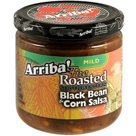 Arriba! Bean And Corn Salsa, 16 oz (Pack of 6)