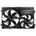 thumbnail image 4 of CCIYU Radiator or Condenser Cooling Fan Fit for 06-13 Audi A3 Quattro/TT 06-15 Volkswagen Passat/Passat CC/Golf/Beetle Fits select: 2011 VOLKSWAGEN JETTA SE, 2012-2013 VOLKSWAGEN JETTA TDI, 4 of 5