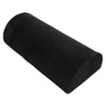 Half Moon Pillow Black Ankle Knee Neck Lumbar Support Cushion Elderly