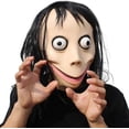 thumbnail image 1 of PartyHop Disfraz de Halloween Party Head Máscara de látex Scary Momo Ormromra HFP-0291, 1 of 7
