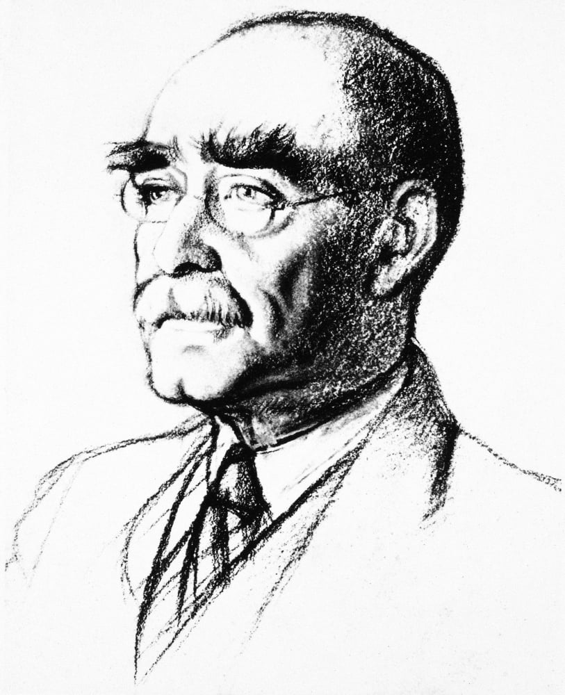 Rudyard Kipling (1865-1936) Nenglish Writer Drawing By Sir William ...