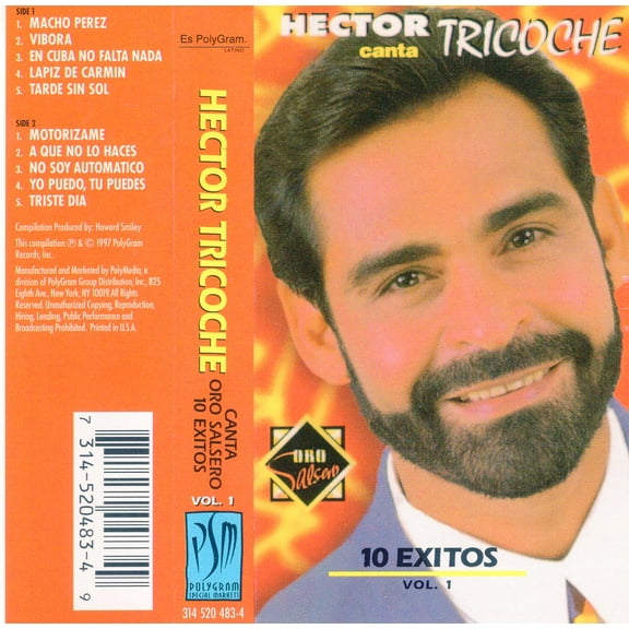 Hector Tricoche – 10 Exitos Vol. 1 (Cassette)