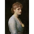 thumbnail image 2 of Leighton, Lord Frederick 11x14 Gold Ornate Wood Framed with Double Matting Museum Art Print Titled - Type of Beauty, 2 of 4
