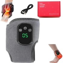 Foot Renew Triple Method Massager, 3-in-1 Wireless Foot Massager with Heat, Vibration & Compression for Neuropathy Pain Relief, Plantar Fasciitis - Portable, Rechargeable Ankle Wrap