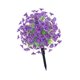 thumbnail image 2 of Garden Artificial Flower Stake Fácil de instalar Regalo reutilizable de la pieza central premium Púrpura, 2 of 8