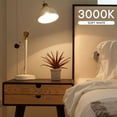 thumbnail image 2 of Luxrite A19 LED Light Bulb 12.5W=100W 3000K 1500 Lumens Non-Dimmable E26 Base Enclosed Fixture Rated Damp Rated ETL 8 Pack, 2 of 7