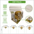 thumbnail image 5 of Abstract Printed Table Runner Linen Burlap Table Runner 90 Inches Long Modern Lion On Toilet Dresser Scarves for Kitchen Island Coffee Dining Room Party Wedding Banquet Holiday Decoration 13"x90", 5 of 8