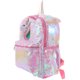 thumbnail image 5 of Mochila rosa brillante para niñas con diseño de unicornio y lentejuelas, adorable mochila escolar de moda para viajes y estudiantes., 5 of 7