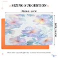 thumbnail image 6 of Yayeee Doormat for Inside 20"x32" Absorbent Low-Profile Washable Non-Slip Rubber Backed Entryway Rug, Pastel Flower Pattern, 6 of 8