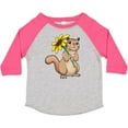 thumbnail image 3 of Inktastic Cute Chipmunk with Sunflower Boys or Girls Toddler T-Shirt, 3 of 5