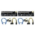 thumbnail image 3 of Guardoinrt PCI-E 1x vers 6x Carte Extensible USB 3.0 Adaptateur Électronique PC de Bureau Type 4 2Ensemble, 3 of 6