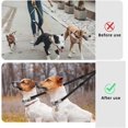 thumbnail image 5 of Adjustable Double Pet Trainer Lead, No Tangle Double Dog Distributor Lead, Perfect Leads for Walking 2 Dogs on One Lead (Black), 5 of 5