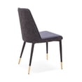 thumbnail image 3 of Set of Two Dark Gray Modern Dining Chairs, 3 of 5