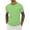 Light Green, variant on Mens T-shirts Short Sleeve Striped Print Casual T Shirt Crewneck Carnival Festival Daily Wear Graphic Tees Black L