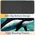 thumbnail image 4 of Whale Square 8.3x9.8 Inch Non-Slip Rubber Bottom Printed Desk Mat Gaming Mouse Pad Mousepad Suitable for Office and Gaming, 4 of 6