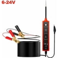 thumbnail image 2 of Comprobador de circuitos automotrices Em285, comprobador de sistemas eléctricos automotrices, 6-24 V CC, rojo, 2 of 5