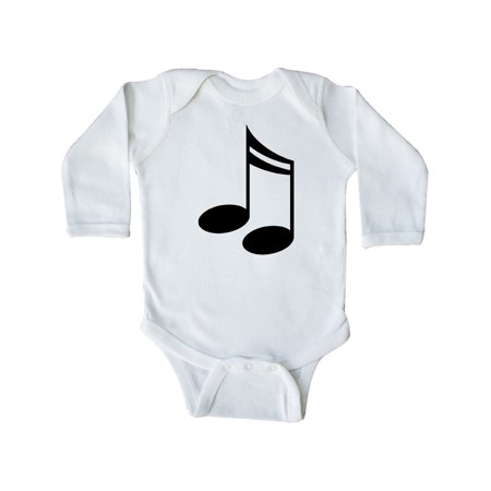 

Inktastic Music Notes Musician Gift Gift Baby Boy or Baby Girl Long Sleeve Bodysuit