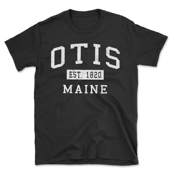 Otis Maine Classic Established Men's Cotton T-Shirt