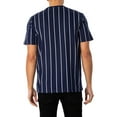 thumbnail image 3 of Fila Lee Pin Striped T-Shirt, Blue, 3 of 5