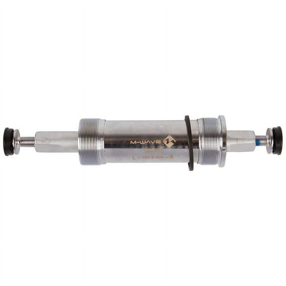 M-Wave Carousel Fat Bike Square Taper BB, British, 100mm, : 159.5mm, Silver
