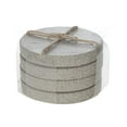 thumbnail image 1 of 4Pc Terrazzo Stone Round Coaster 4X4, 1 of 5