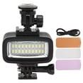 thumbnail image 1 of Luz nocturna de relleno de vídeo subacuático de 40 m, IPX8, resistente al agua, para cámara DJI OSMO ACTION, color negro, 1 of 14