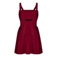 thumbnail image 4 of Women Tennis Dress with Built in Shorts and Bra,Sleeveless Casual Summer Backless Golf Dress,Workout Athletic Dress, 4 of 5