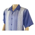 thumbnail image 6 of Men MONTIQUE 2pc Walking Leisure Suit Matching Set Short Sleeve 2227 Purple, 6 of 8