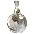 thumbnail image 1 of Fiudx Adorno Conmemorativo de Ángel, Conmovedor Diseño "Mi Corazón Está En El Cielo", Elegante Colgante de Ala, Decoración para Árbol de Navidad, Regalo de Recuerdo, Un Recuerdo Especial, 8 Cm de Diá, 1 of 1