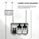 thumbnail image 3 of Organizador colgante de armario sobre el organizador de la puerta del gabinizador Cesta de almacenamiento de la rejilla para colgar, 3 of 8
