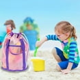 thumbnail image 2 of Zmeidao Beach Toys Mesh Bag, Travel Sand Toys Backpack with Drawstring, Travel Beach Toys, 2 of 6