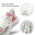 thumbnail image 7 of Floral Print Walking Shoes for Men Woman Lightweight Tennis Fashion Elastic Sports Shoes Cushion Basketball Shoes, 7 of 7
