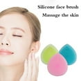 thumbnail image 2 of Soft Silicone Facial Cleansing Pad Face Exfoliator Face Scrub Face Brush Silicone Scrubby for Massage for Dry Skin, Cradle Cap and Eczema, 2 of 6