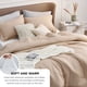 thumbnail image 3 of Juego de edredón Bedsure Queen Warm Sand con 1 edredón y 2 fundas, 3 of 8