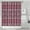 Brown Ethnic Pattern, variant on Boho Blue Pixel Ethnic Pattern Shower Curtain 36"x72" ,Bathroom Decorative Shower Curtains Set with 12 Hooks,Modern Waterproof Washable Shower Curtain