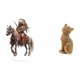 thumbnail image 5 of Adorno De Caballero Gato Acrílico, Centro De Mesa, Figura Coleccionable De Resina, Escultura Animal, Regalo Impermeable Para La Entrada Del Hogar, Estantería, Sala De Estar Y Dormitorio., 5 of 8
