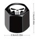 thumbnail image 4 of 4 Uds. Tapas Vástago Válvula Neumático Coche Calavera Aire () Blanco, 4 of 4