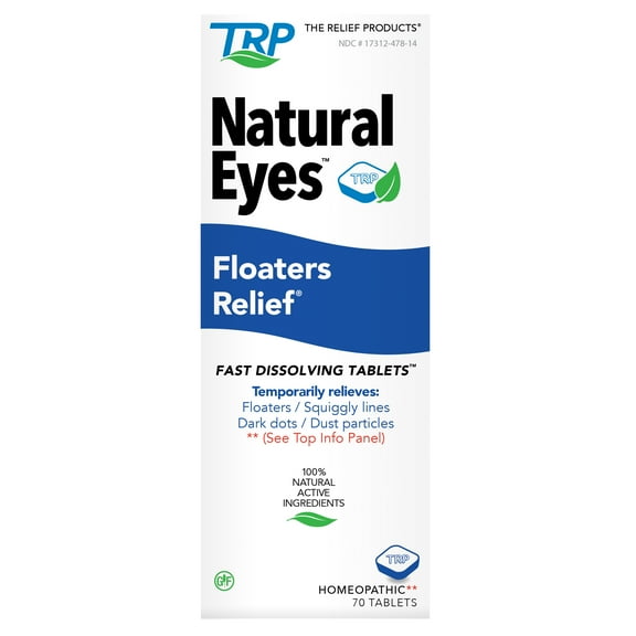 Natural Eyes Floaters Relief 70ct Fast Dissolving Tablets