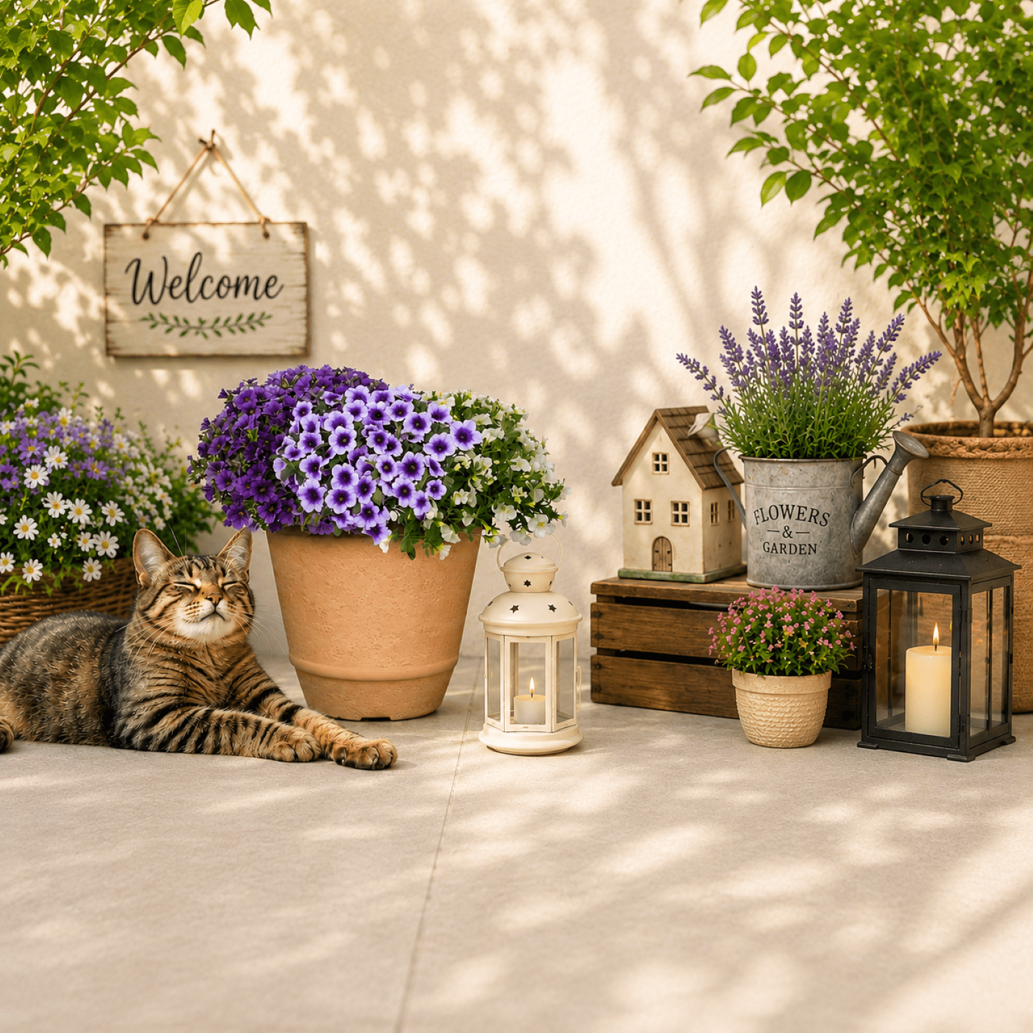 Better Homes & Gardens 3 Quart Calibrachoa Full Sun Annual Pet-Friendly Live Plants